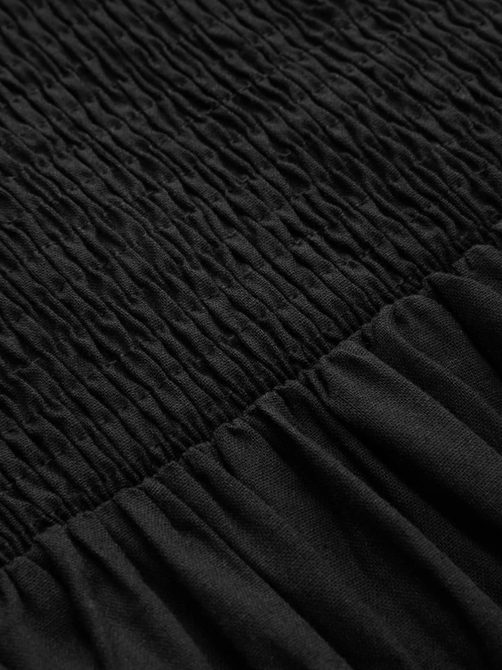 Commense Black Maxi Dress with Cutout - Picture 6 of 11